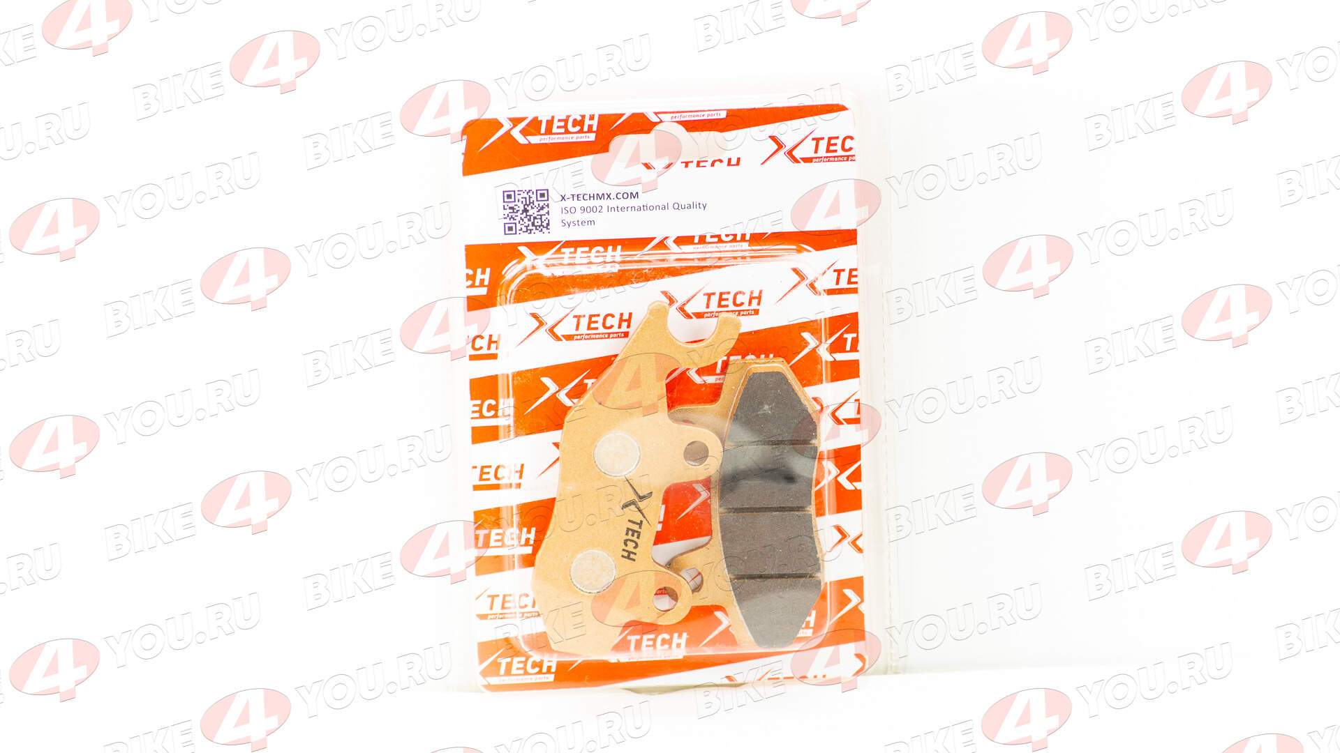 Колодки тормозные дисковые  №2 X-TECH (Coper-based) медь+кевлар